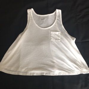 White Mossimo Tank Top with Pocket